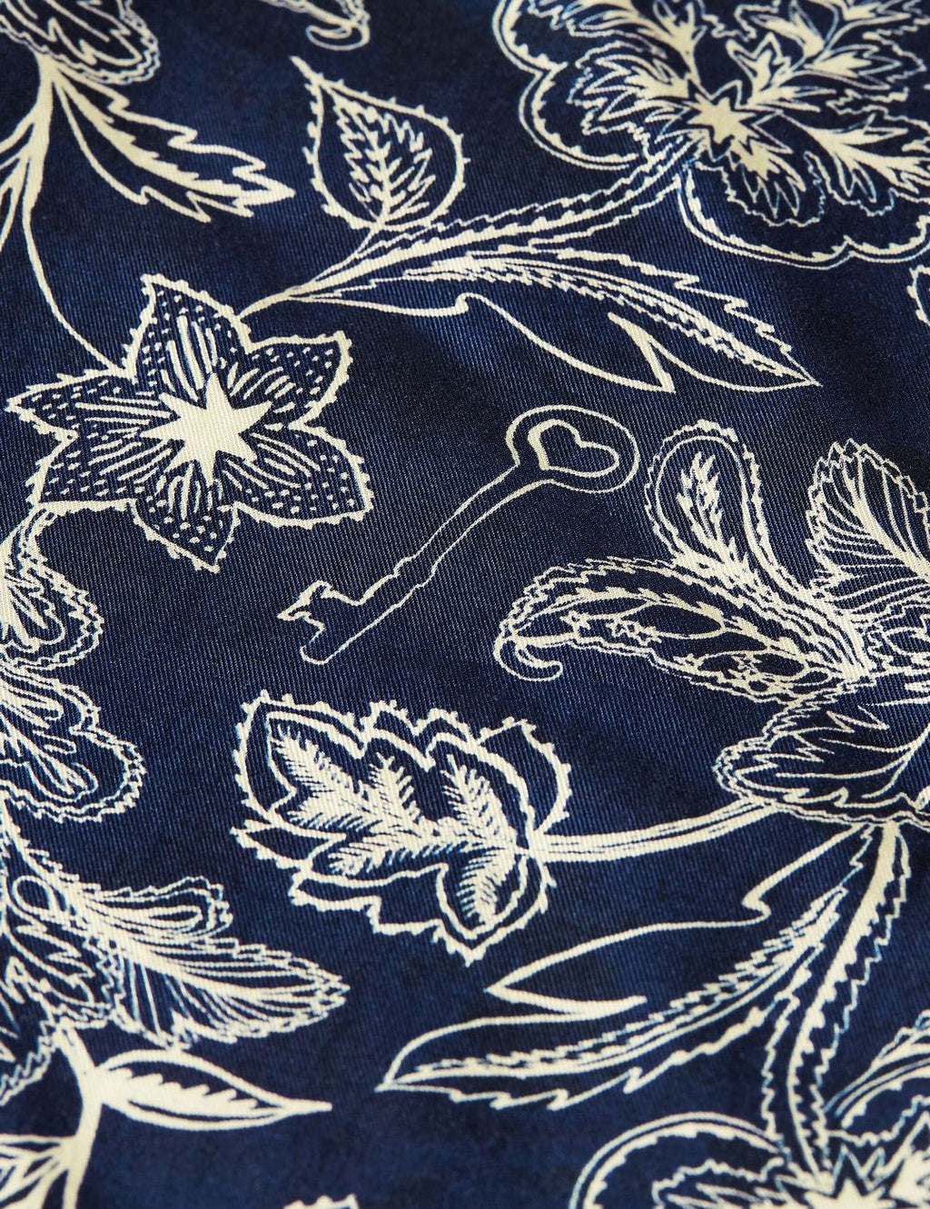 Robe Eleni - All Over Printed High Rise Wide Leg Pull On Pants - Lucky Bandana Blues
