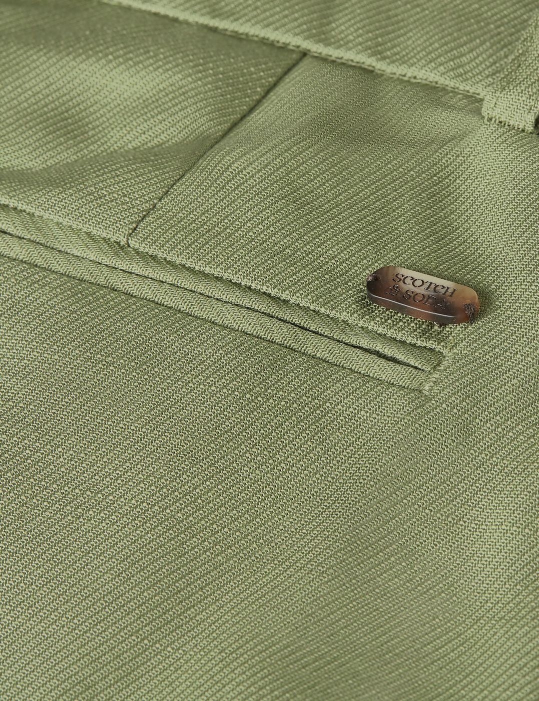 Pantalon Edie - High Rise Wide Leg - Oil Green
