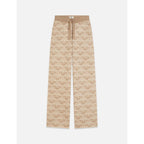 Pantalon Monogram Jacquard Knitted - Travertine
