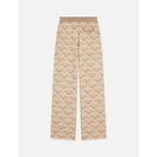 Pantalon Monogram Jacquard Knitted - Travertine
