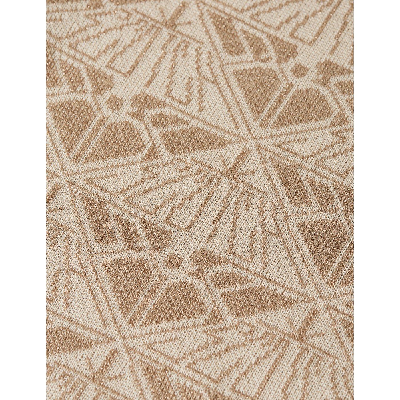 Pantalon Monogram Jacquard Knitted - Travertine