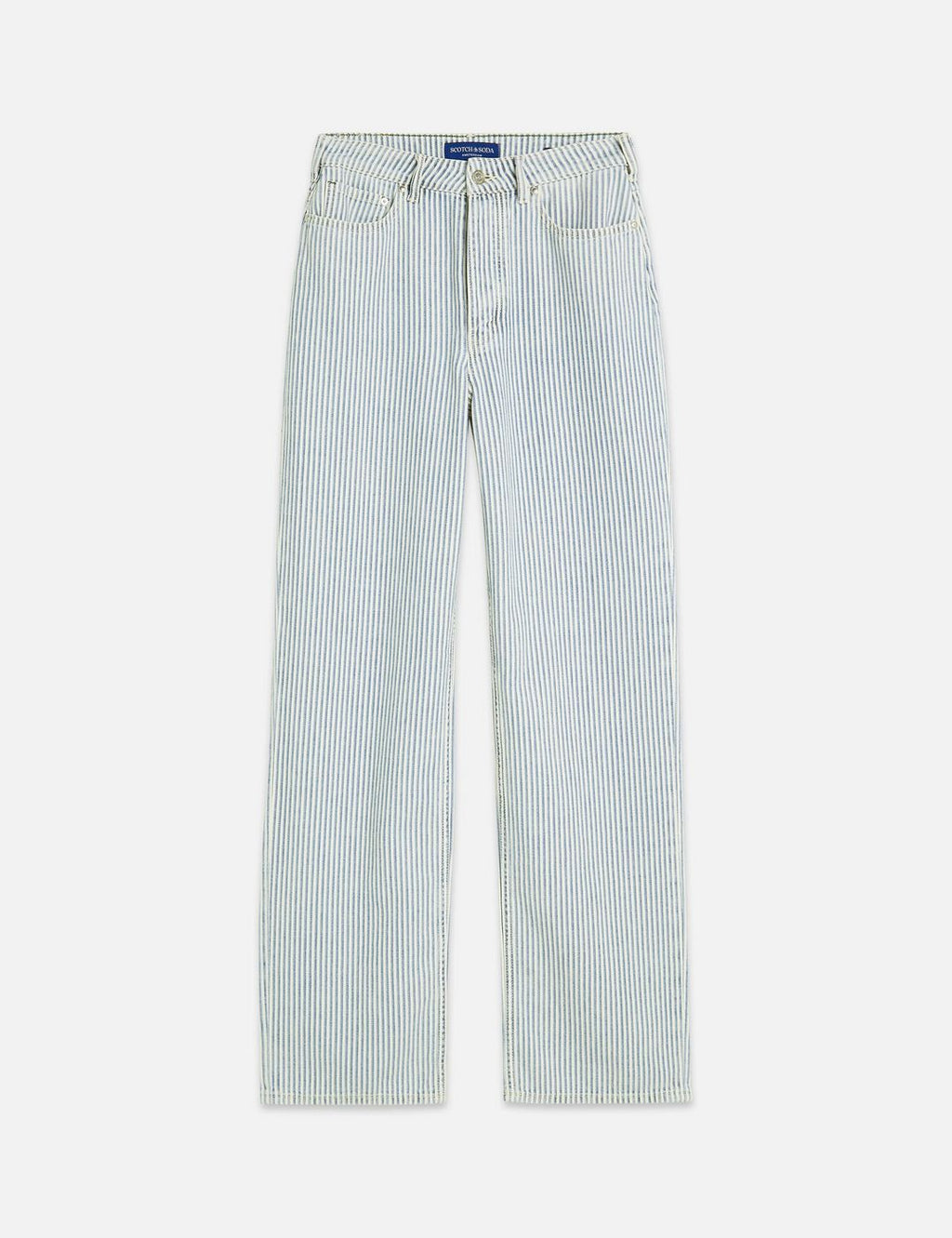 Jean The Ripple Straight - Indigo Stripe