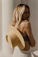 Ulysse Felt Hat - Pale Yellow