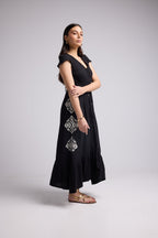 Long Dress - Ulysse - Black