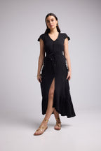 Long Dress - Ulysse - Black
