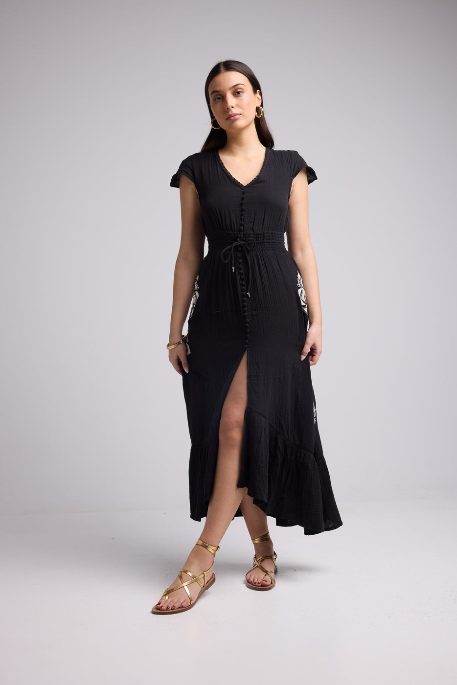 Long Dress - Ulysse - Black