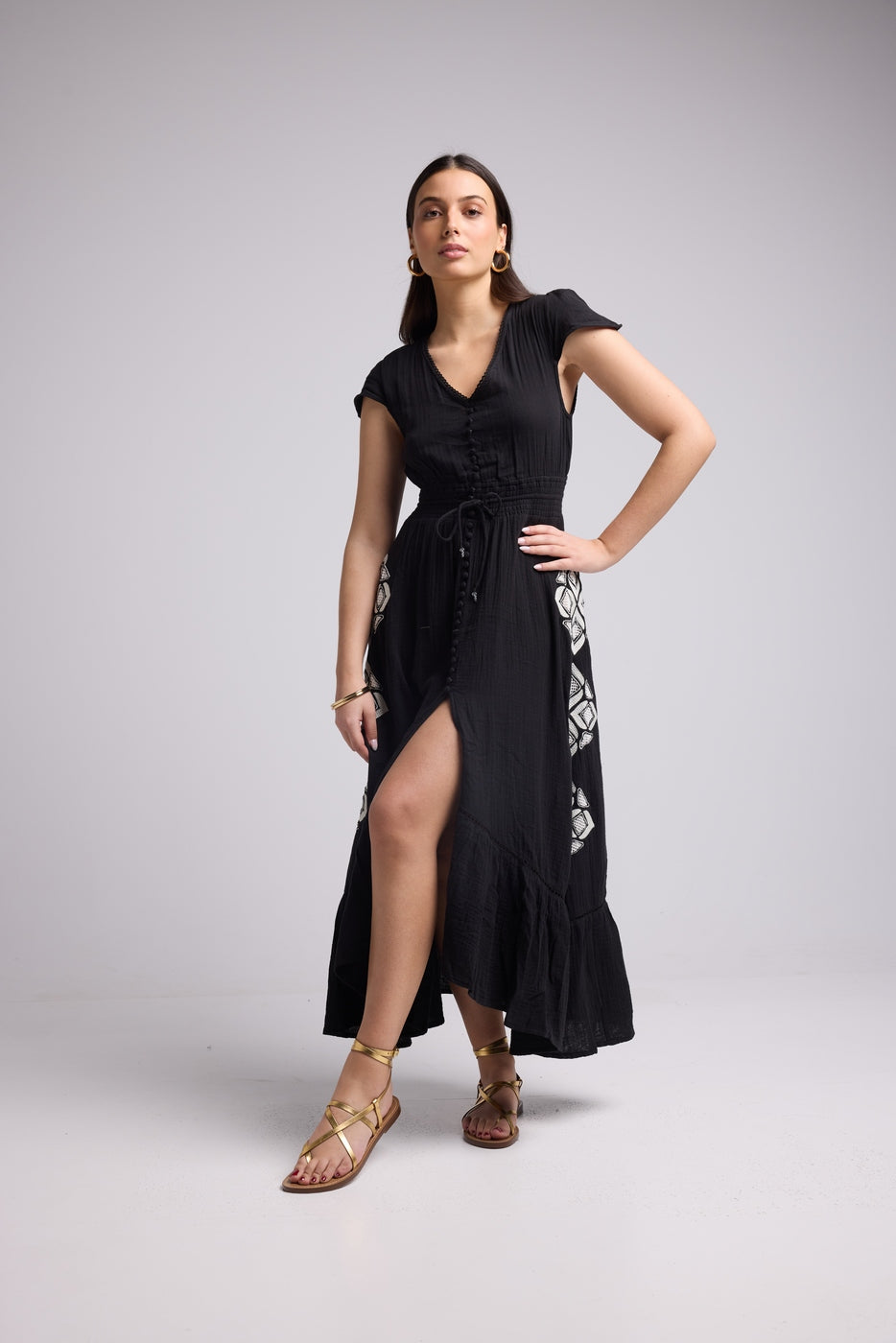 Long Dress - Ulysse - Black