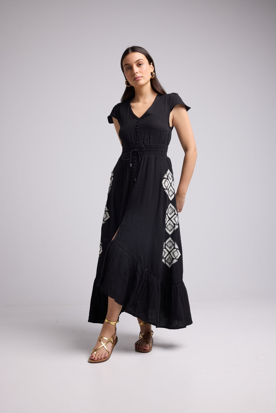 Long Dress - Ulysse - Black