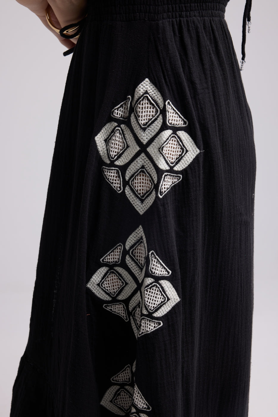 Long Dress - Ulysse - Black