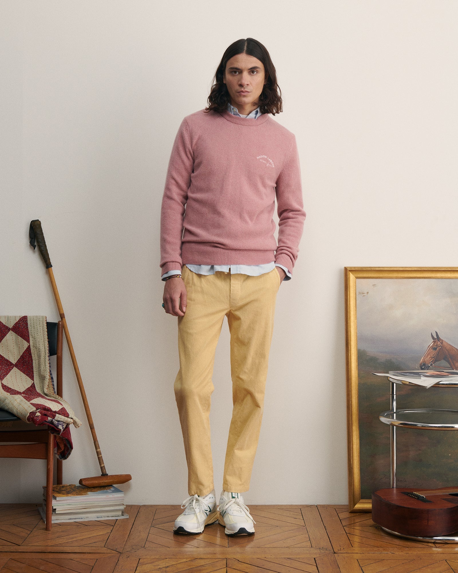 Pull "Mini Manufacture" Grand Cerf Lambswool