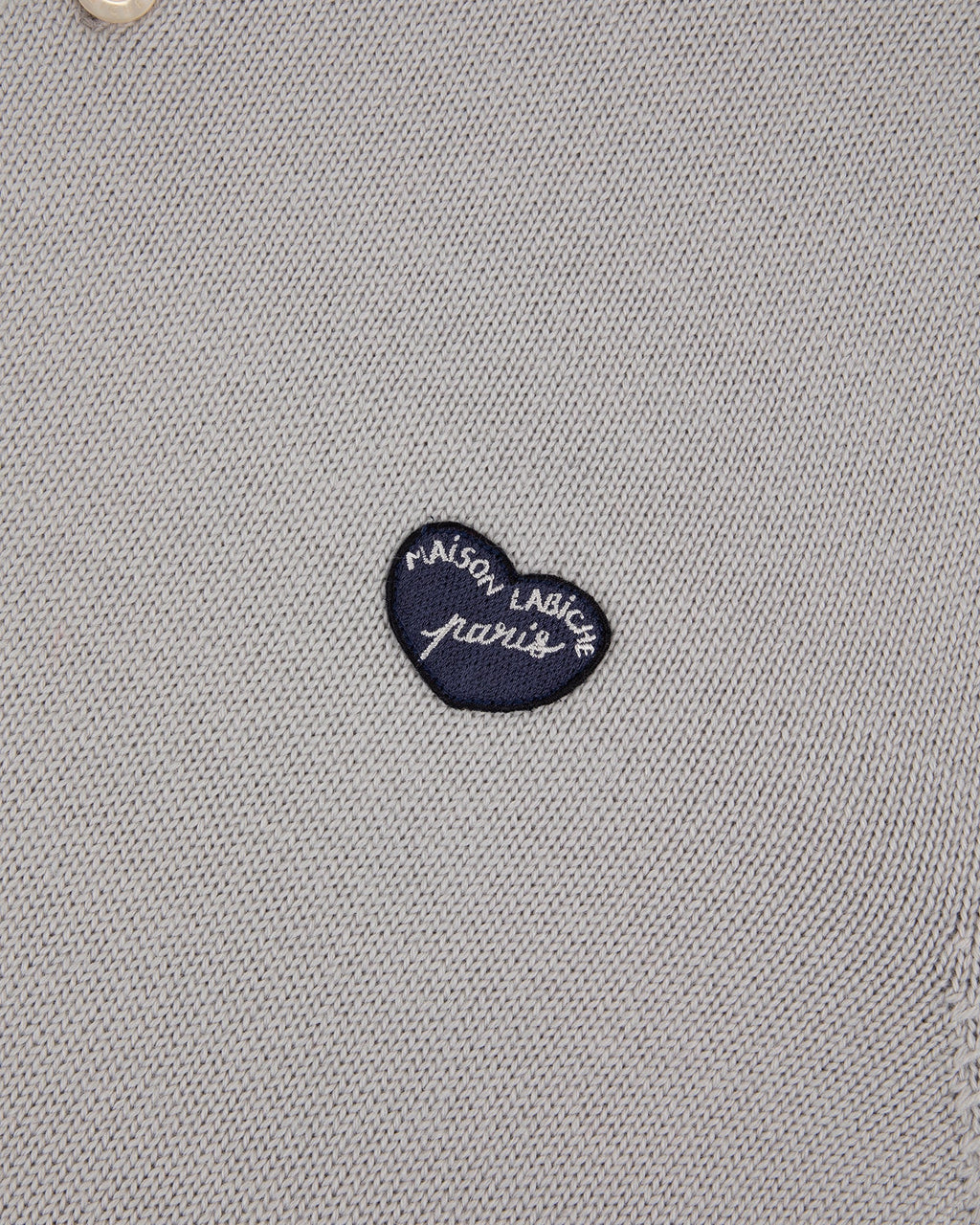 Pull "Patch Coeur" Guillaumin Merino Wool