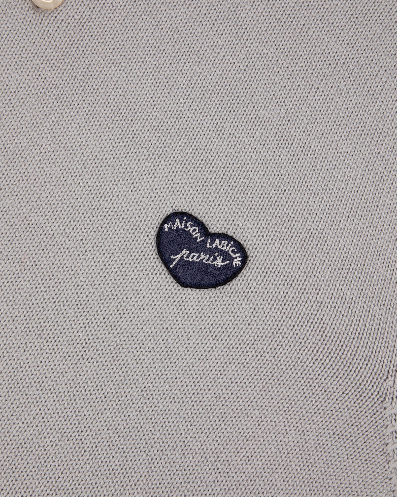 Pull "Patch Coeur" Guillaumin Merino Wool