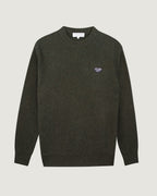 "Patch Heart" Mulot Wool Sweater