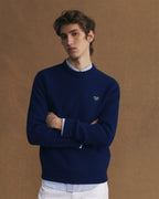 "Patch Heart" Mulot Wool Sweater