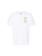 T-Shirt Larc Colore - Blanc