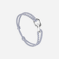 Pulsera Nafplio - Azul Marino Y Blanco