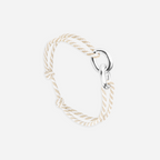 Pulsera Piran - Beige Rayas Blanco