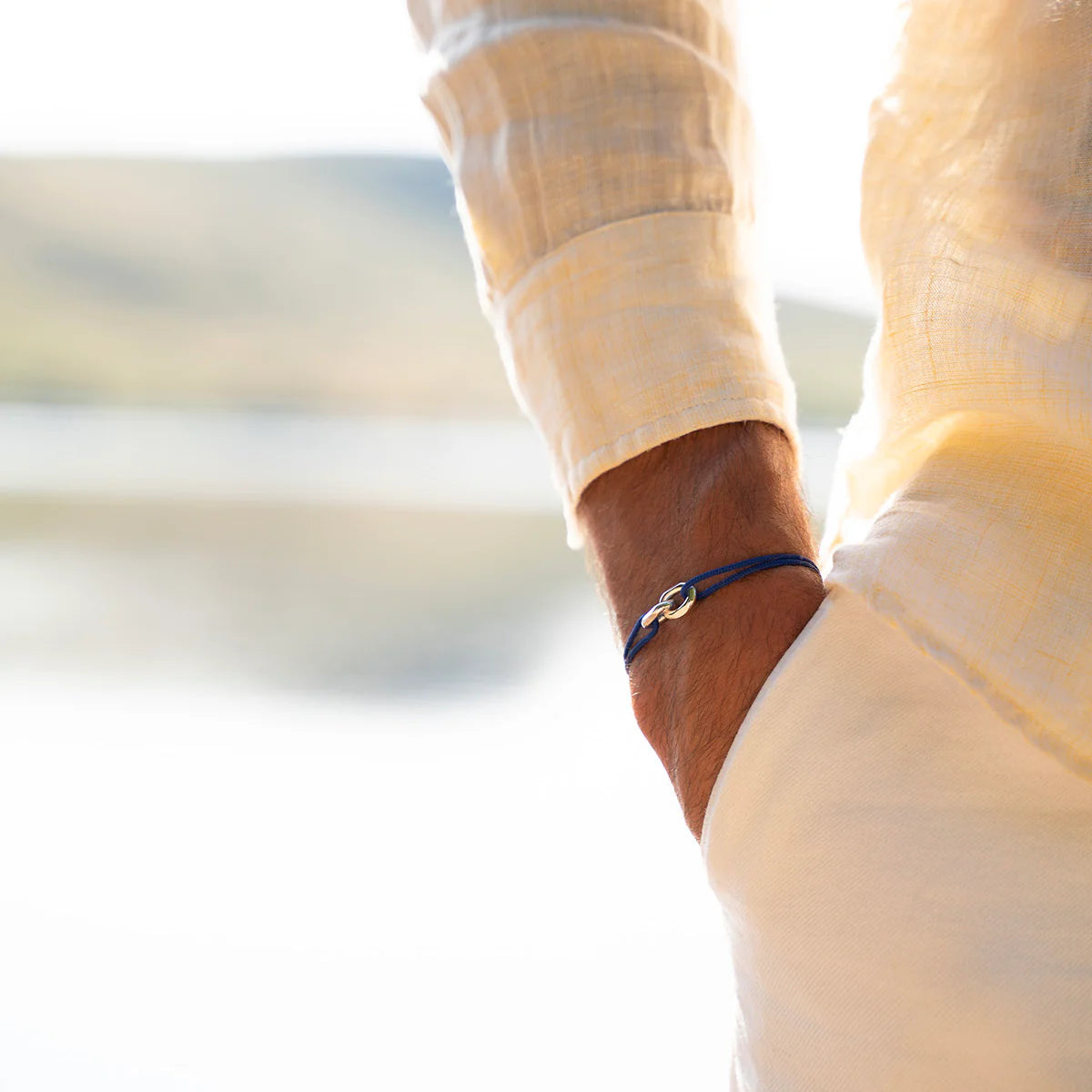 Pulsera Santorini - Azul Real