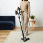 Aspirateur Balai 2 En 1 Sans Fil Power+ - Bleu