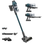 Aspirateur Balai 2 En 1 Sans Fil Power+ - Bleu