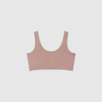 Urban Cut Crop Tank Top - Mauve - Women