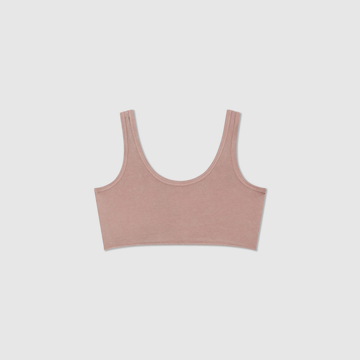Urban Cut Crop Tank Top - Mauve - Women