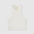 Camiseta sin mangas Urban Tank Crop - Blanco sucio - Mujer