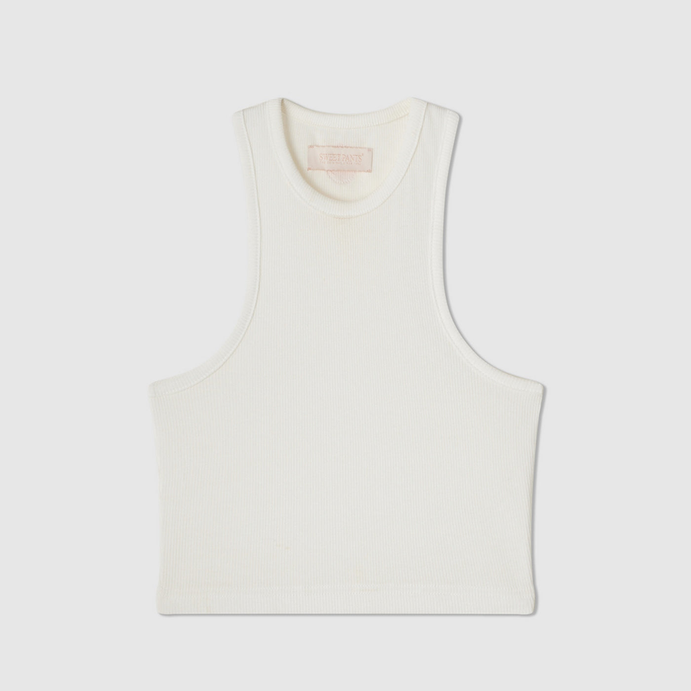 Camiseta sin mangas Urban Tank Crop - Blanco sucio - Mujer