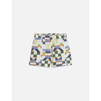Short Printed And Stich-Embroidered - Patchwork Infinity