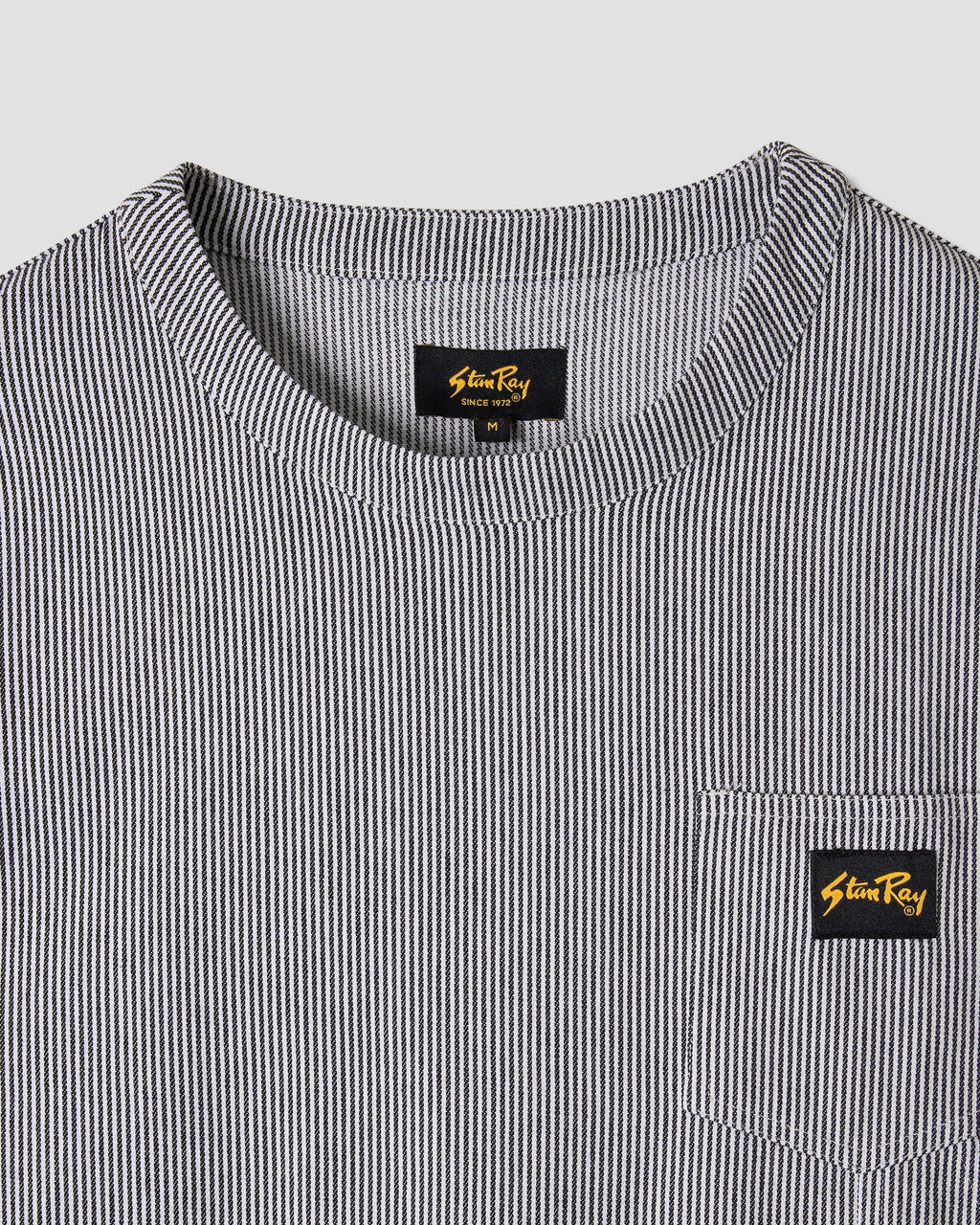 Utility Painter Tee - Aged Hickory Stripe
