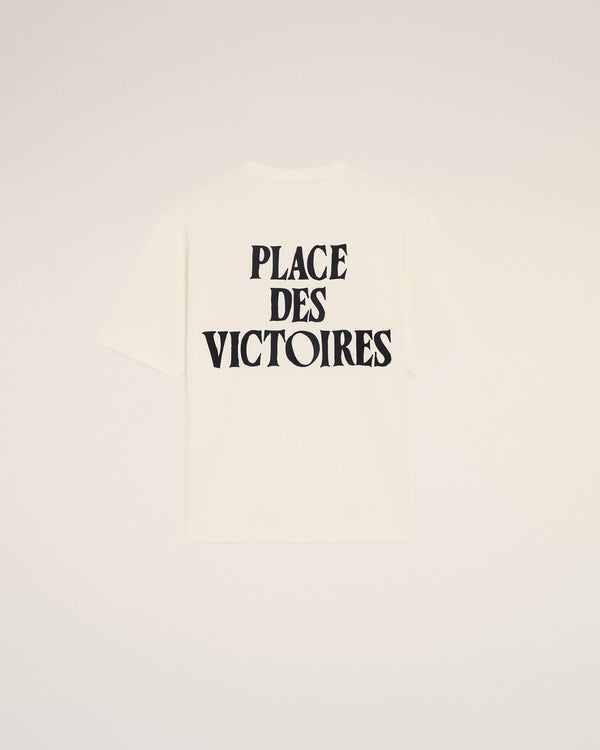 Ami Paris - Place Des Victoires T-Shirt – White