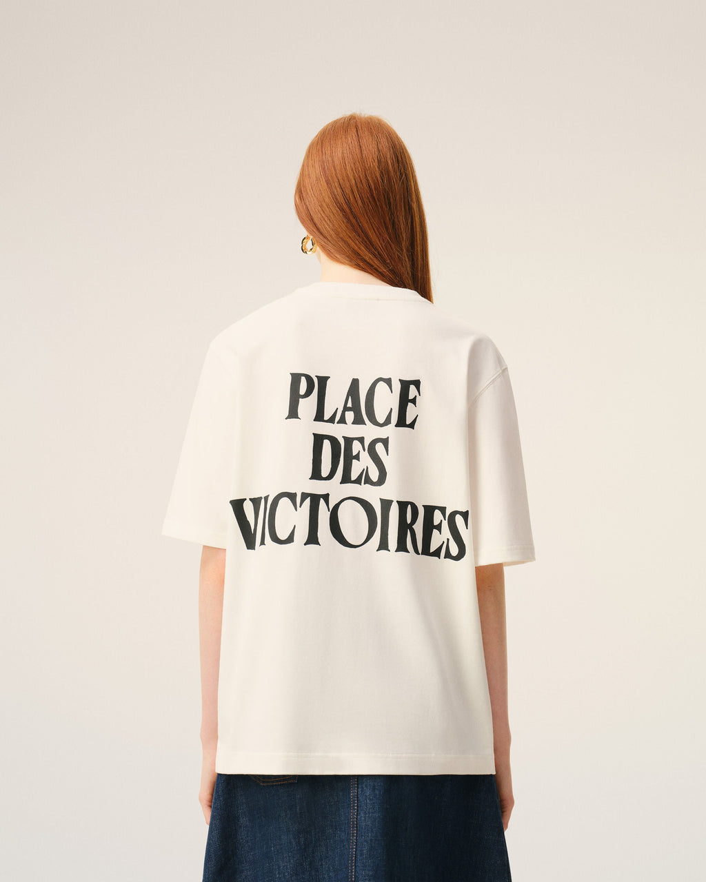 T-Shirt Place Des Victoires – Ami Paris – Blanc