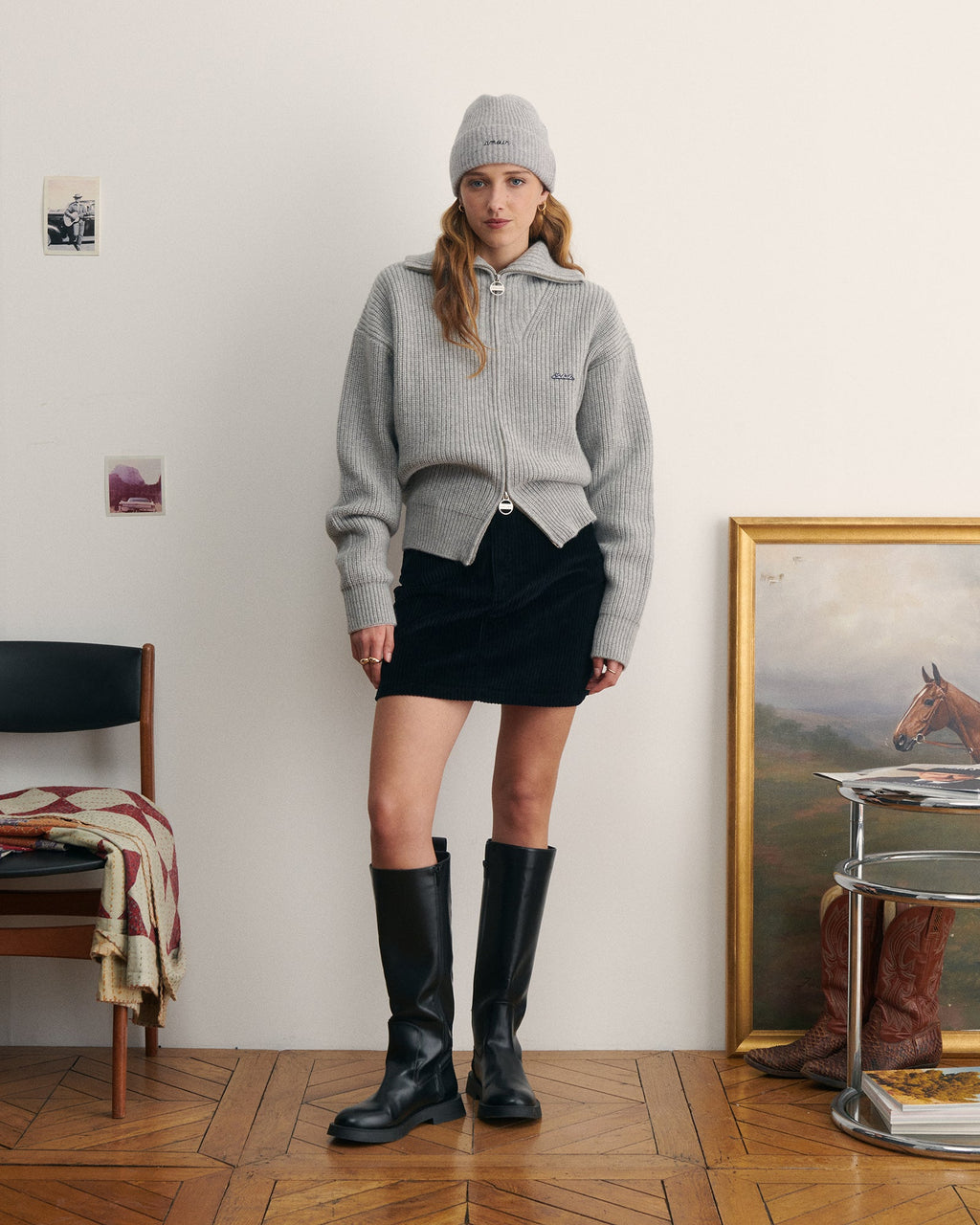 Cárdigan "Parche Labiche" Chauchat Wool