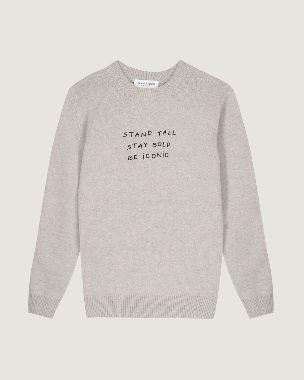 Pull "Stand Tall Be Iconic" Choiseul Lambswool