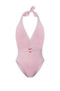Maillot 1 Pièce Amour A La Plage Rose