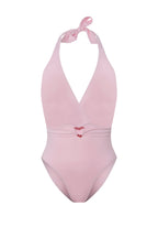 Maillot 1 Pièce Amour A La Plage Rose
