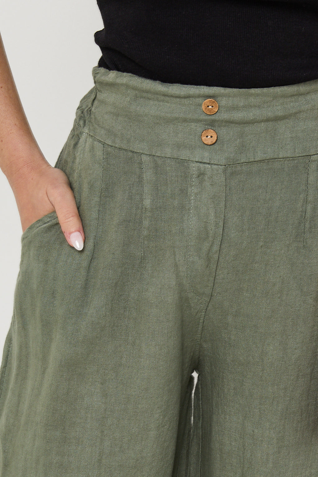 Pantalon - Kaki - Femme