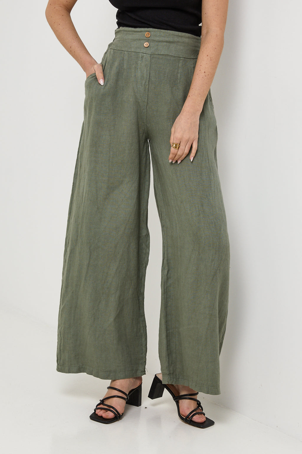 Pantalon - Kaki - Femme