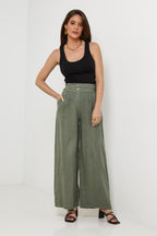 Pantalon - Kaki - Femme