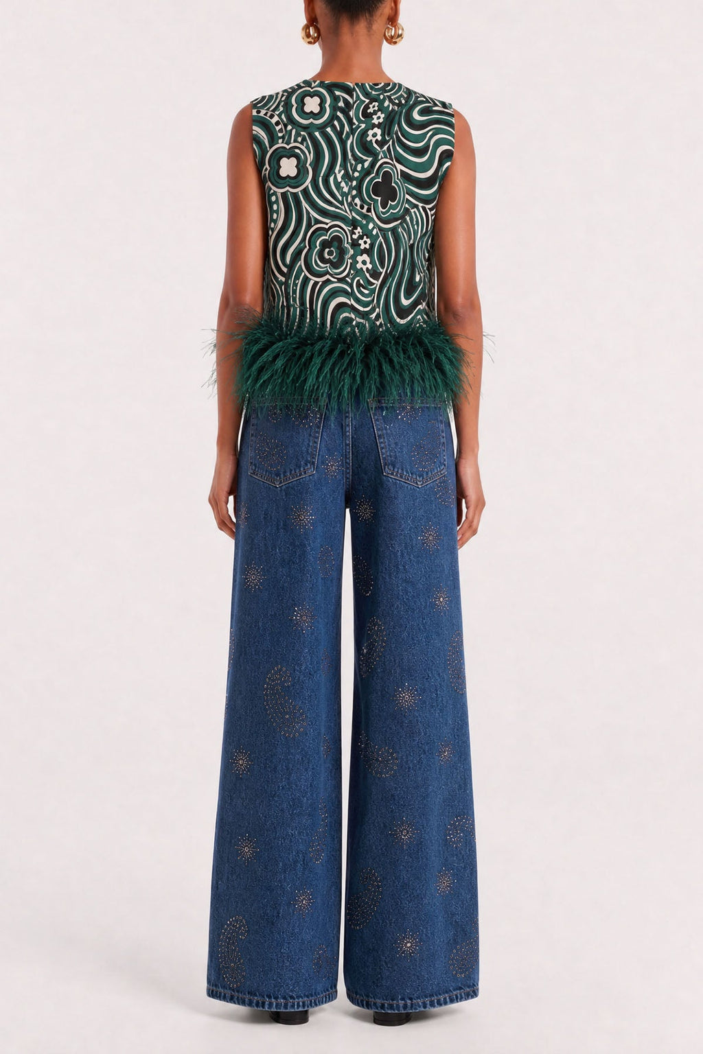 Jeans Lara - Paisley