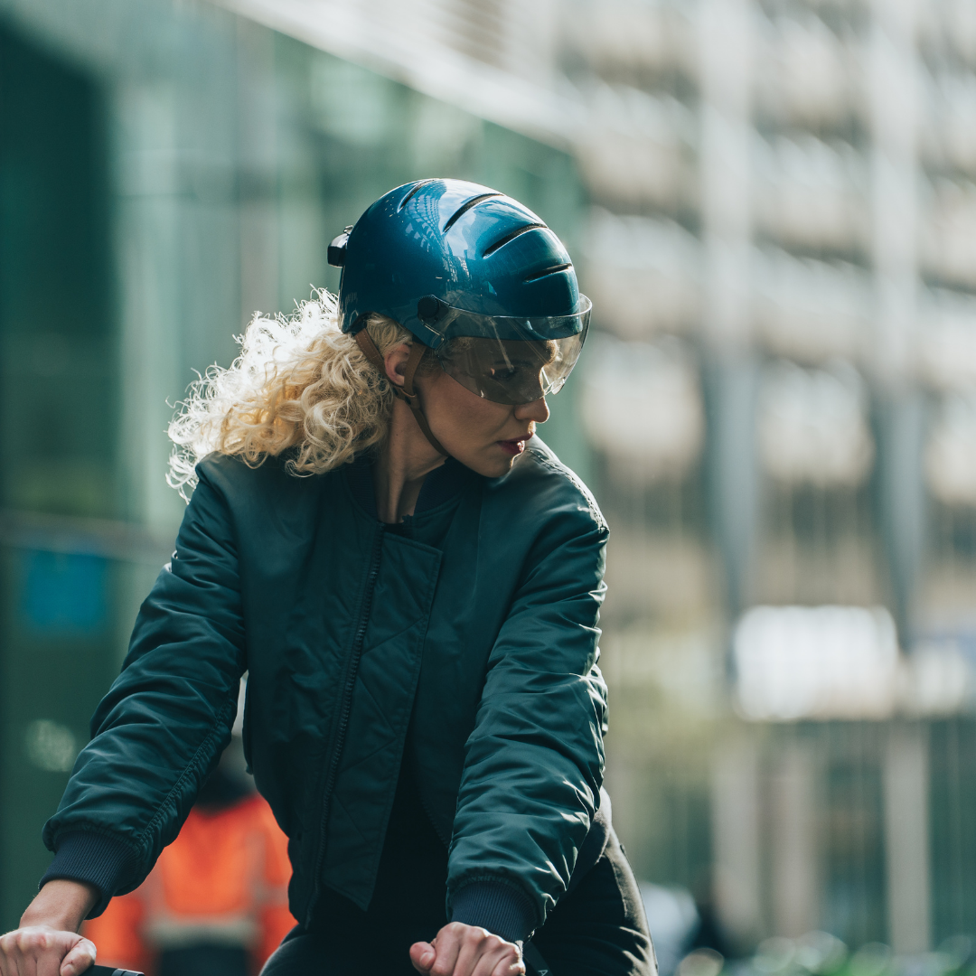 Casco Urban Lifestyle - Azul Petróleo