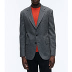 Fursac - Veste En Laine Cardée - Acier - Homme