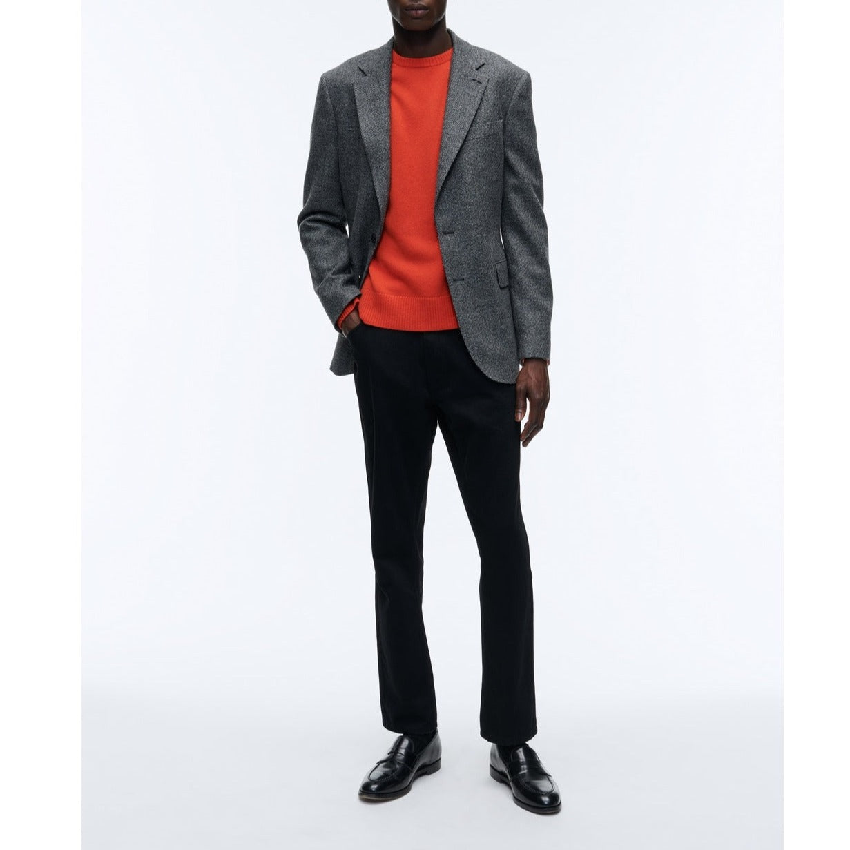 Fursac - Veste En Laine Cardée - Acier - Homme
