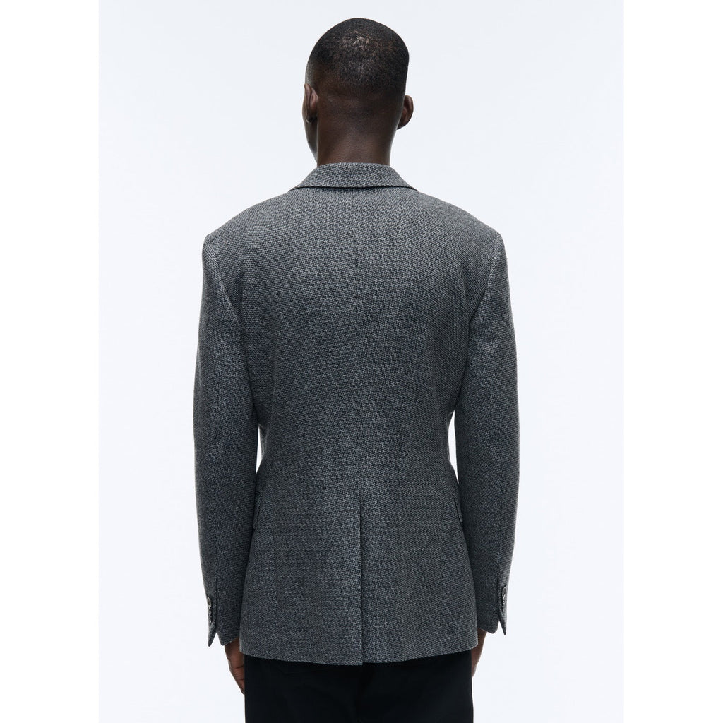 Fursac - Veste En Laine Cardée - Acier - Homme