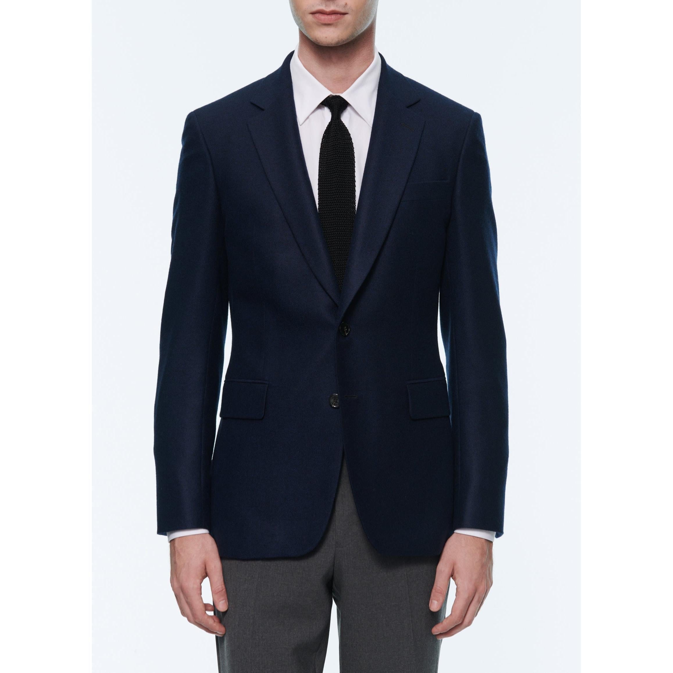 Fursac - Cashmere Natte Jacket - Navy - Men