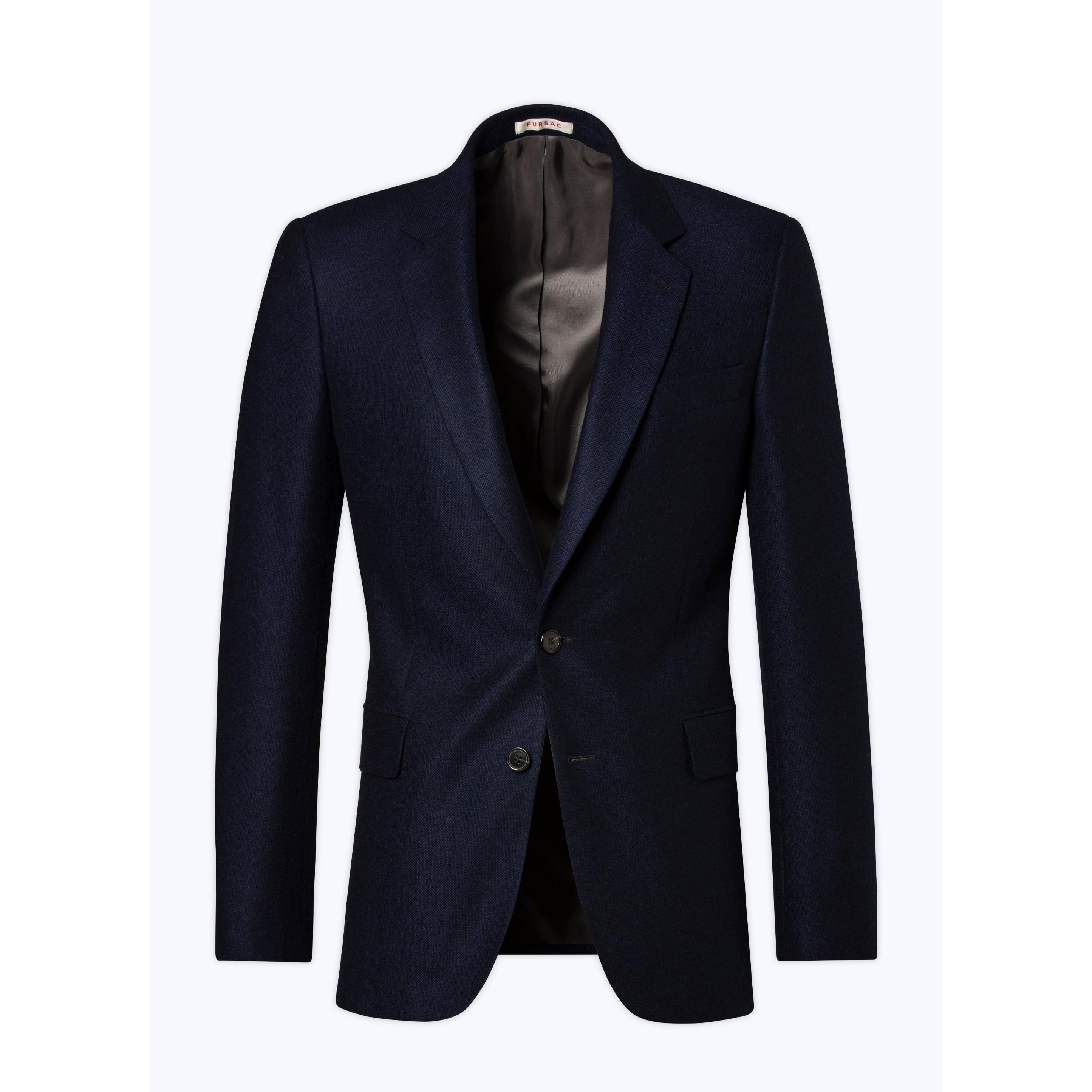 Fursac - Cashmere Natte Jacket - Navy - Men