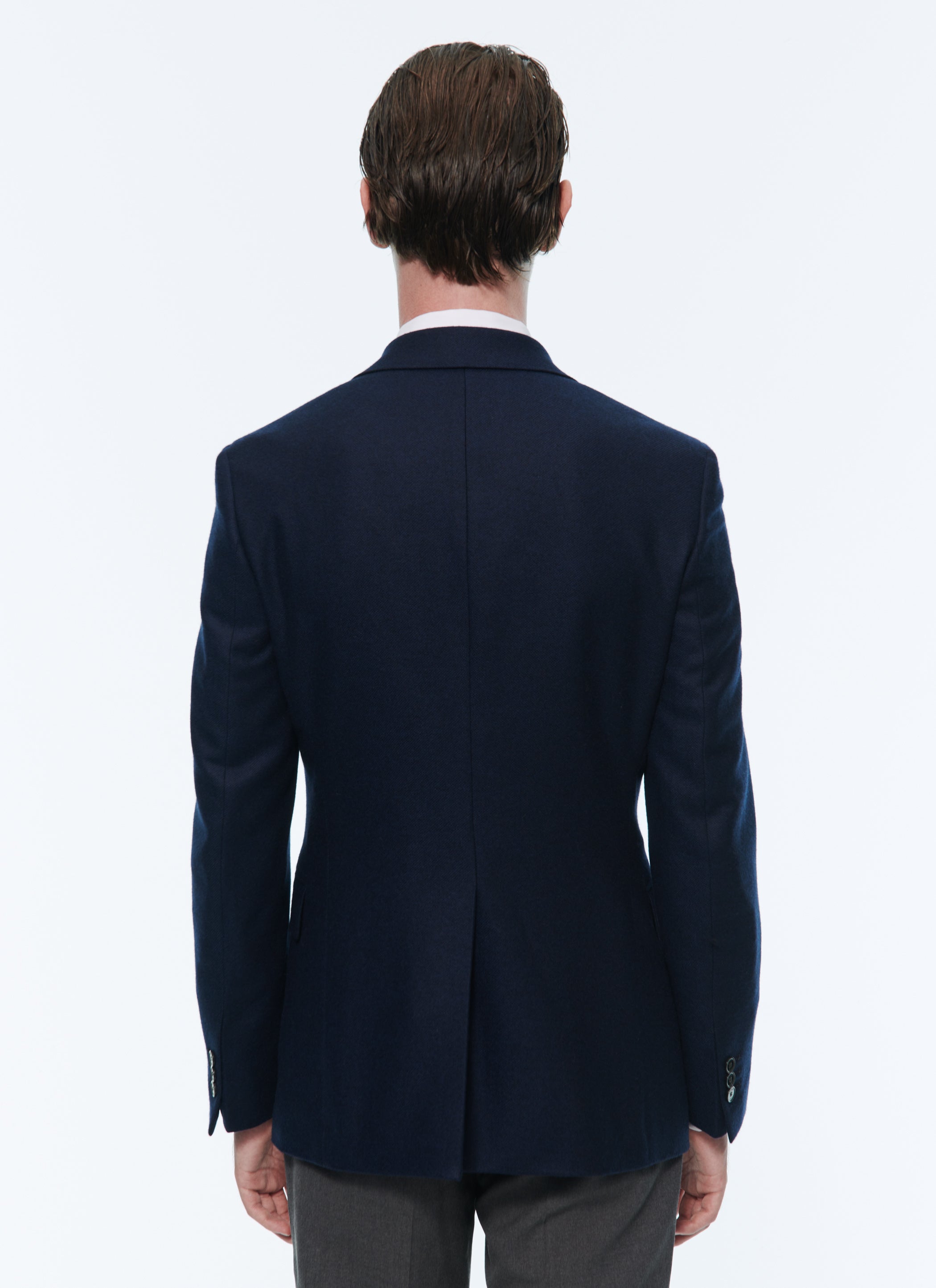 Fursac - Cashmere Basketweave Jacket - Carbon - Men