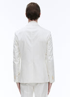 Fursac - Veste En Gabardine De Coton - Écru - Homme
