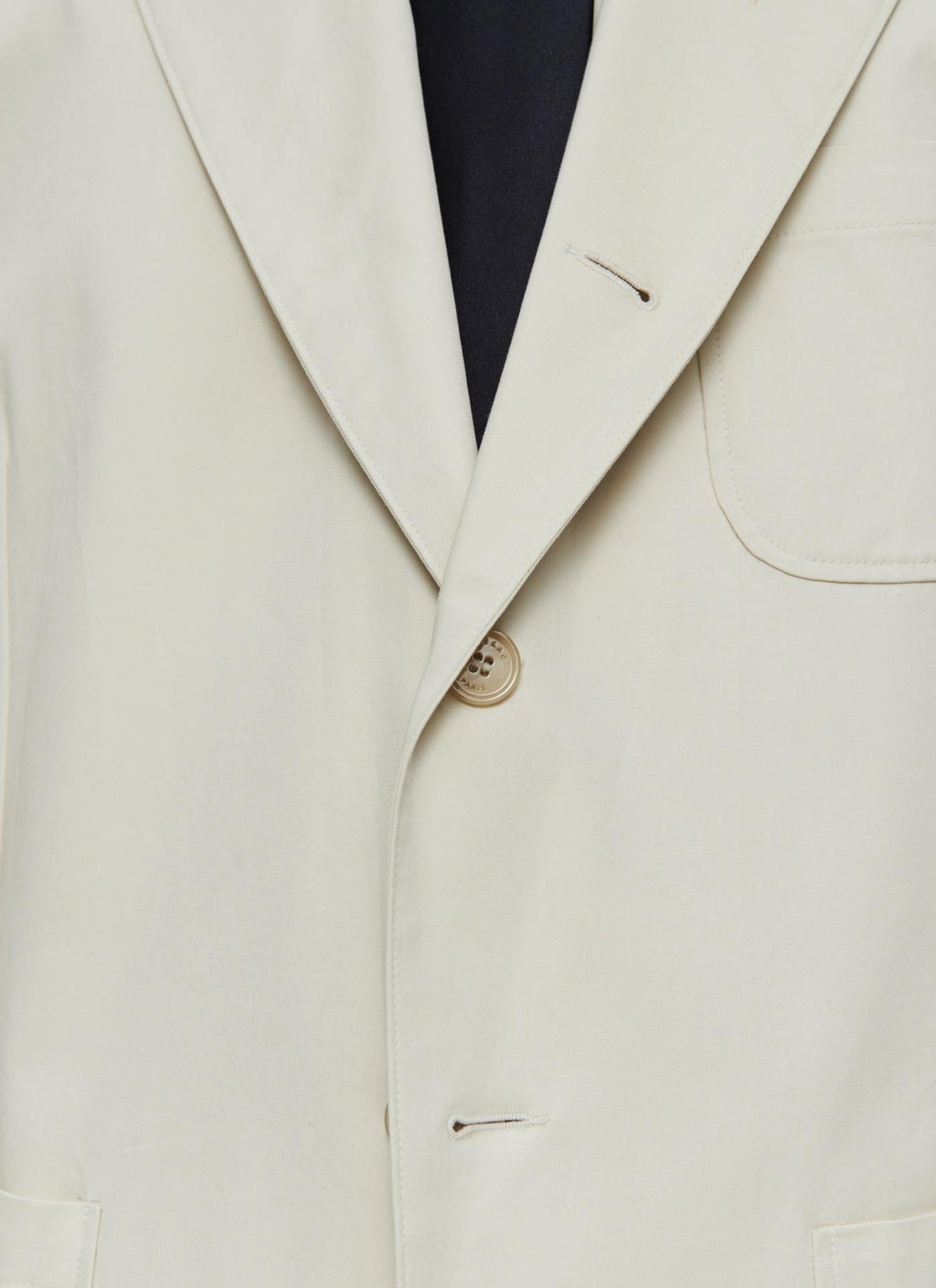 Fursac - Veste En Gabardine De Coton - Beige - Homme