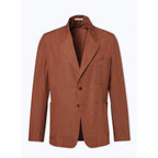 Fursac - Veste Droite Souple En Lin Et Coton - Camel